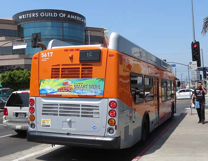 LA Metro New Flyer C40LF 5617